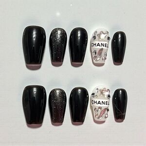 Custom Handmade Reusable Designer Press On Nails